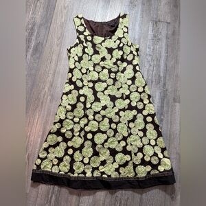 Robbie Bee Green Sleeveless Scoop Neck A-Line Dress summer